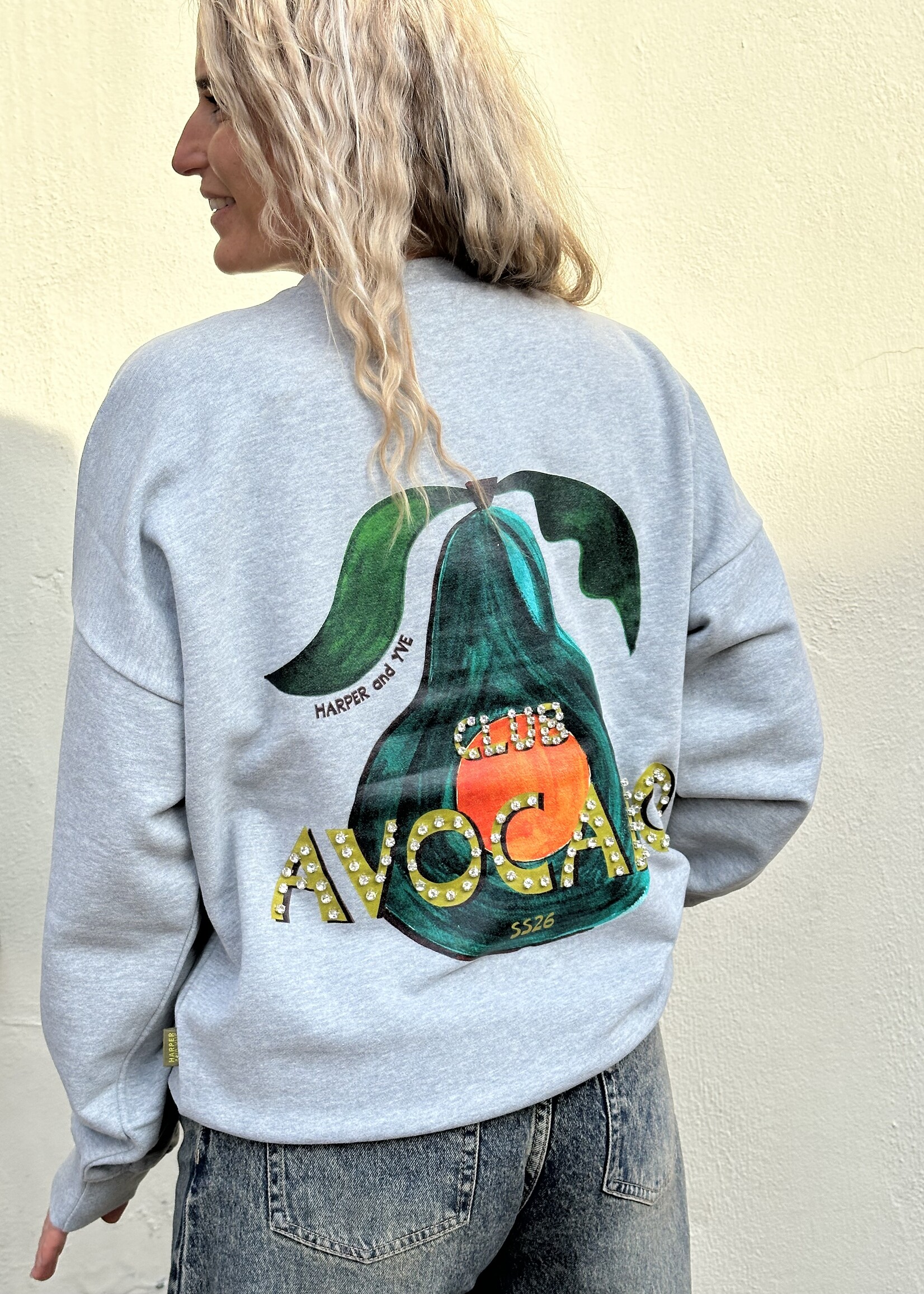 Harper & Yve Harper & Yve - Club avocado sweater -