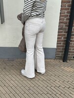 Queen Hearts Flair jeans - Sand