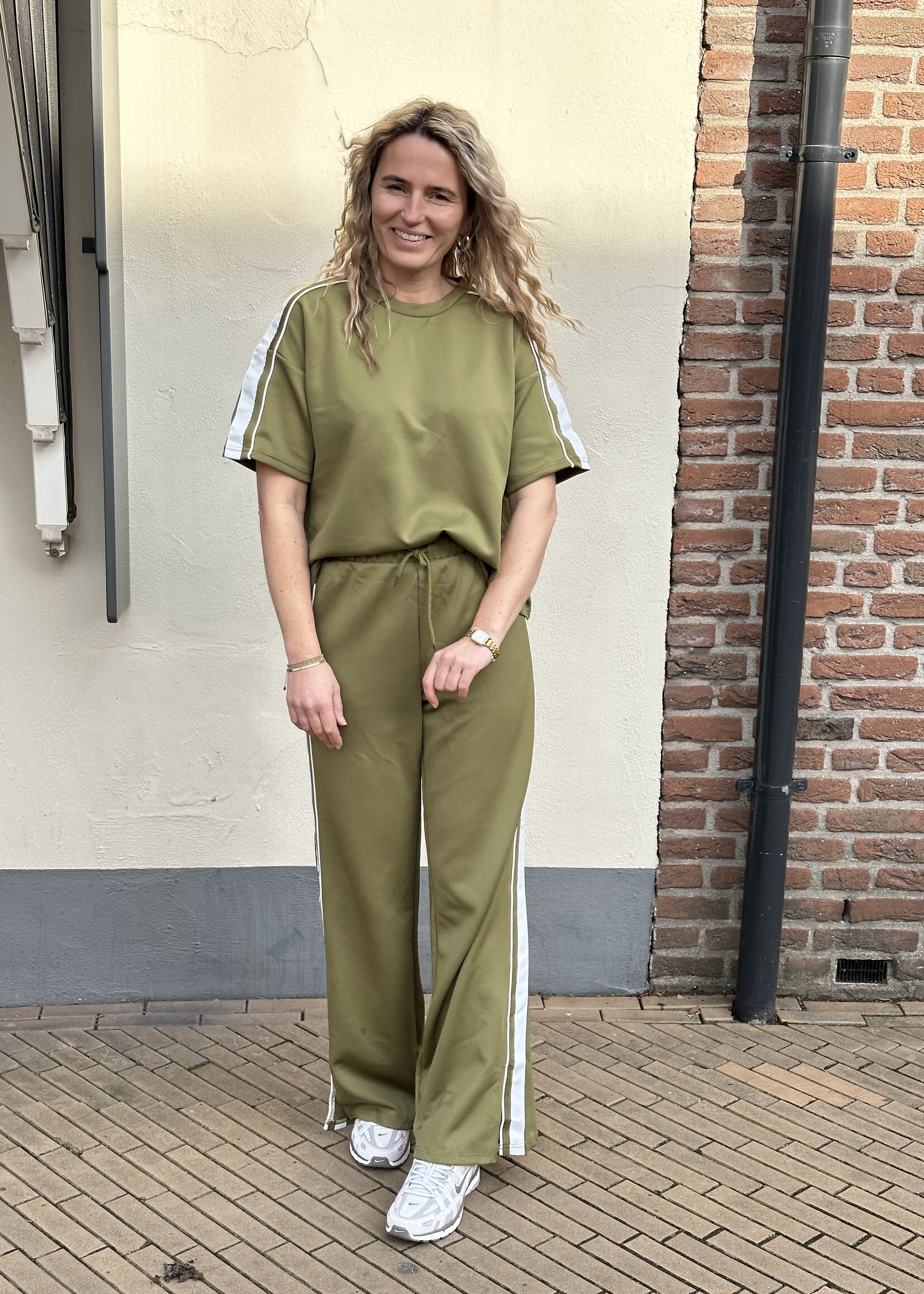 Pieces Pieces Track Pants - groen