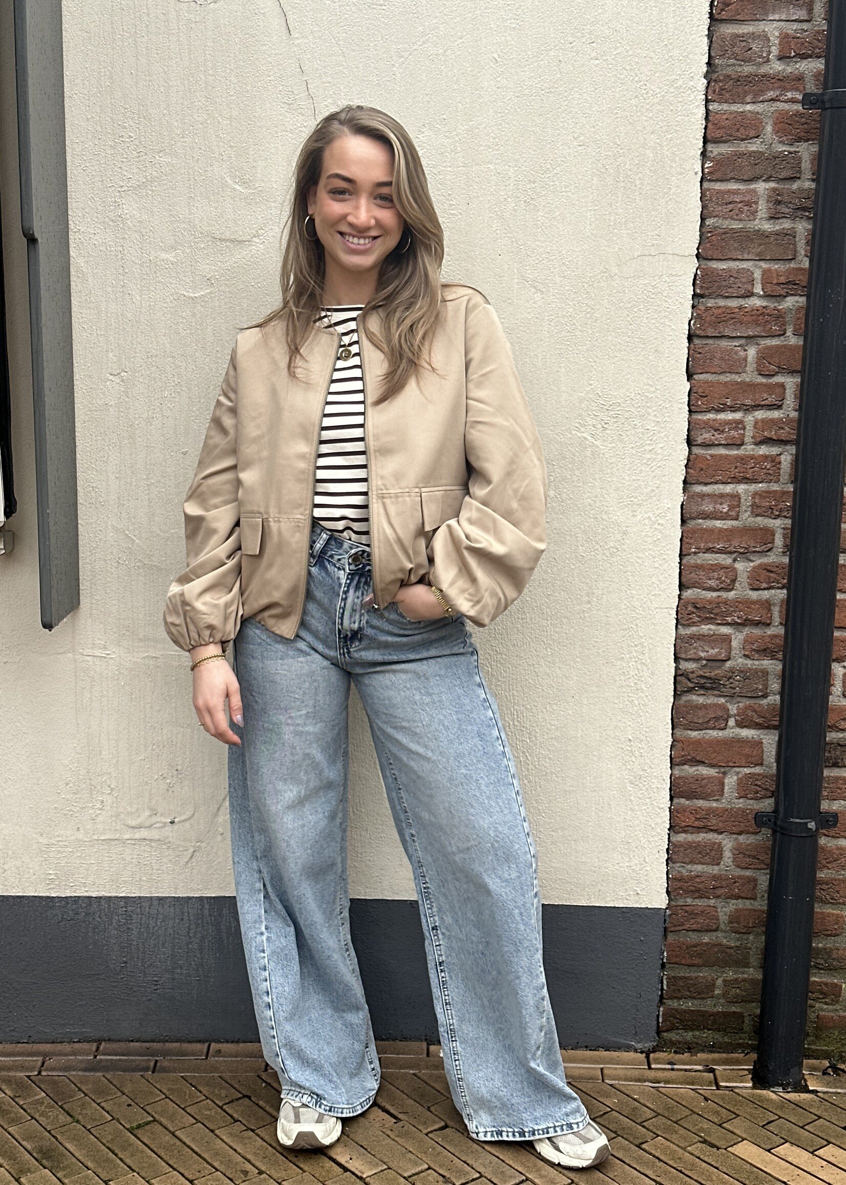 Pieces Pieces Balloon Bomber Jacket