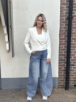 Blazer Cropped - geel