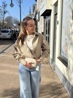 Blouse Ruitjes - Mustard