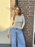 Basic top Lou - beige