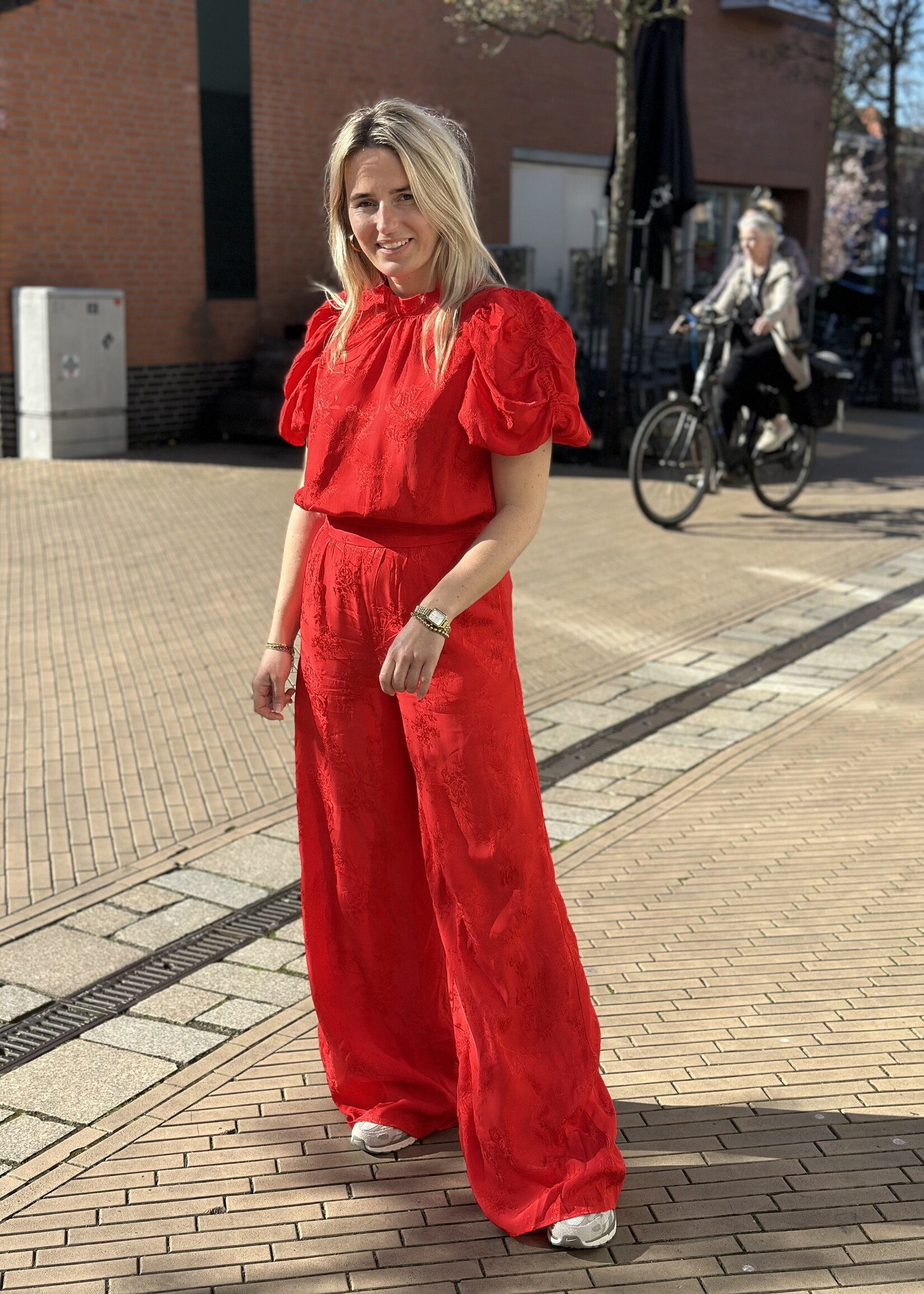 Harper & Yve Harper & Yve Rosie pants - Red