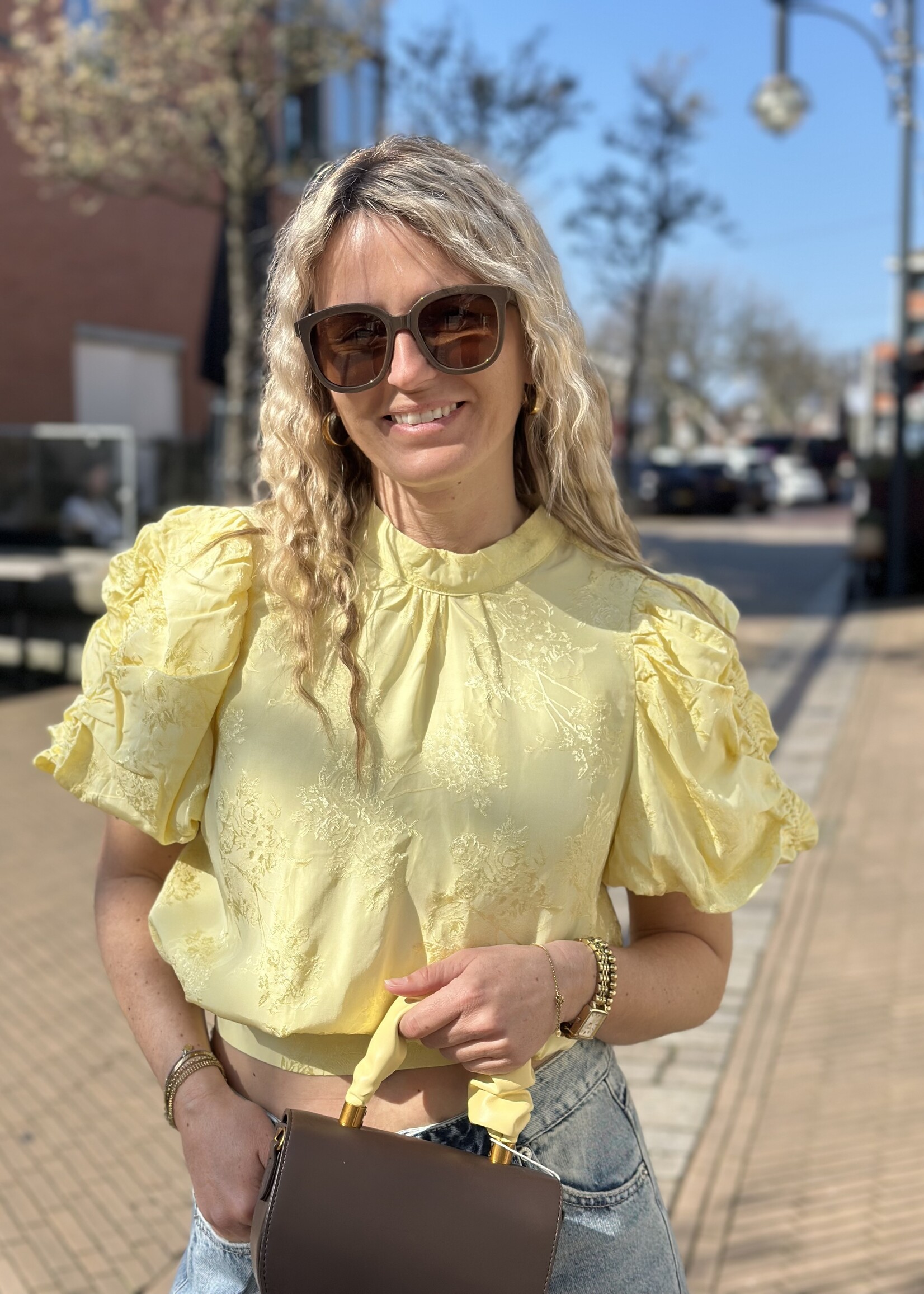 Harper & Yve Harper & Yve Macey top - Light Yellow