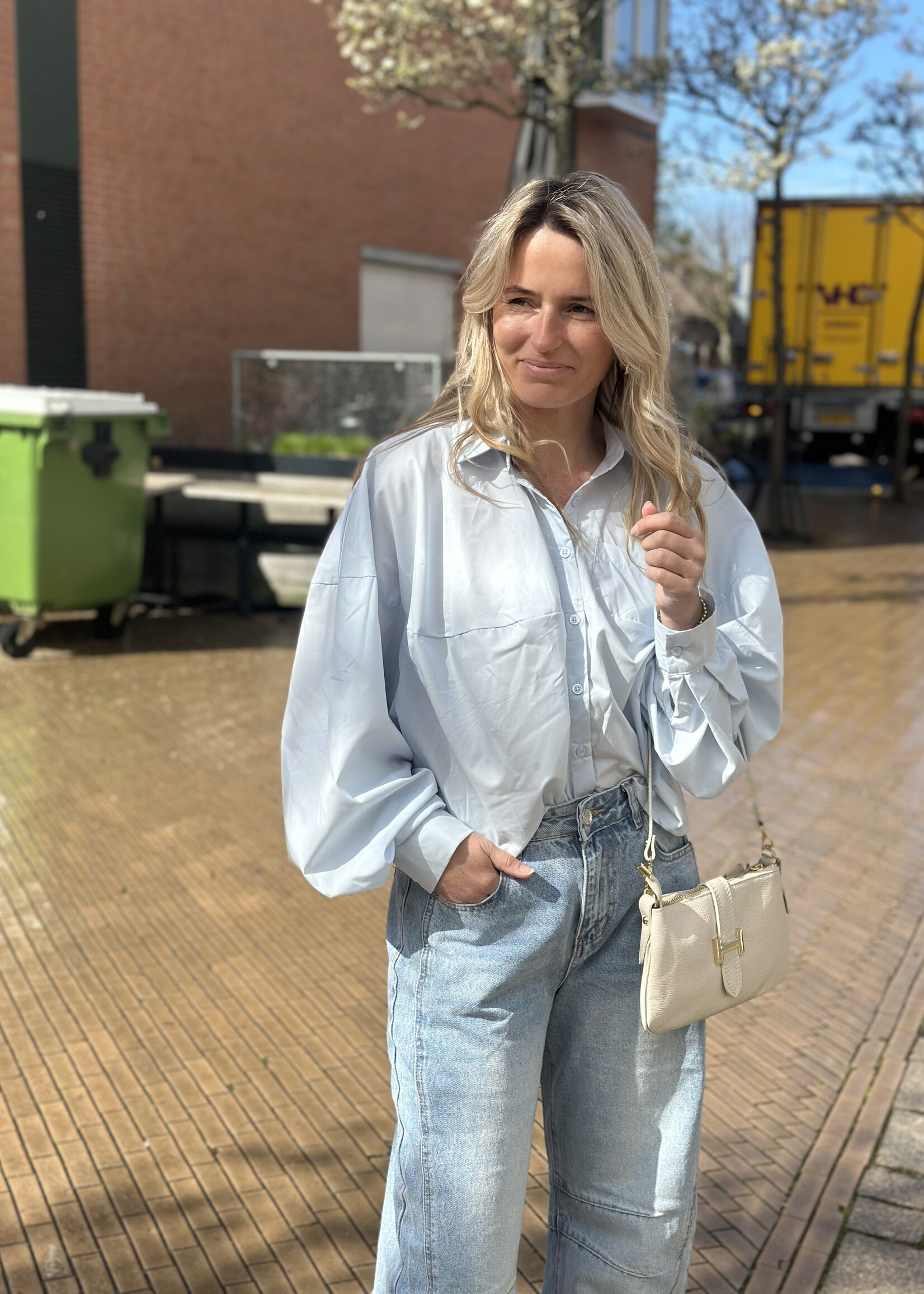 Blouse Baby Blue - one size