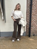 Streep Shirt - Beige