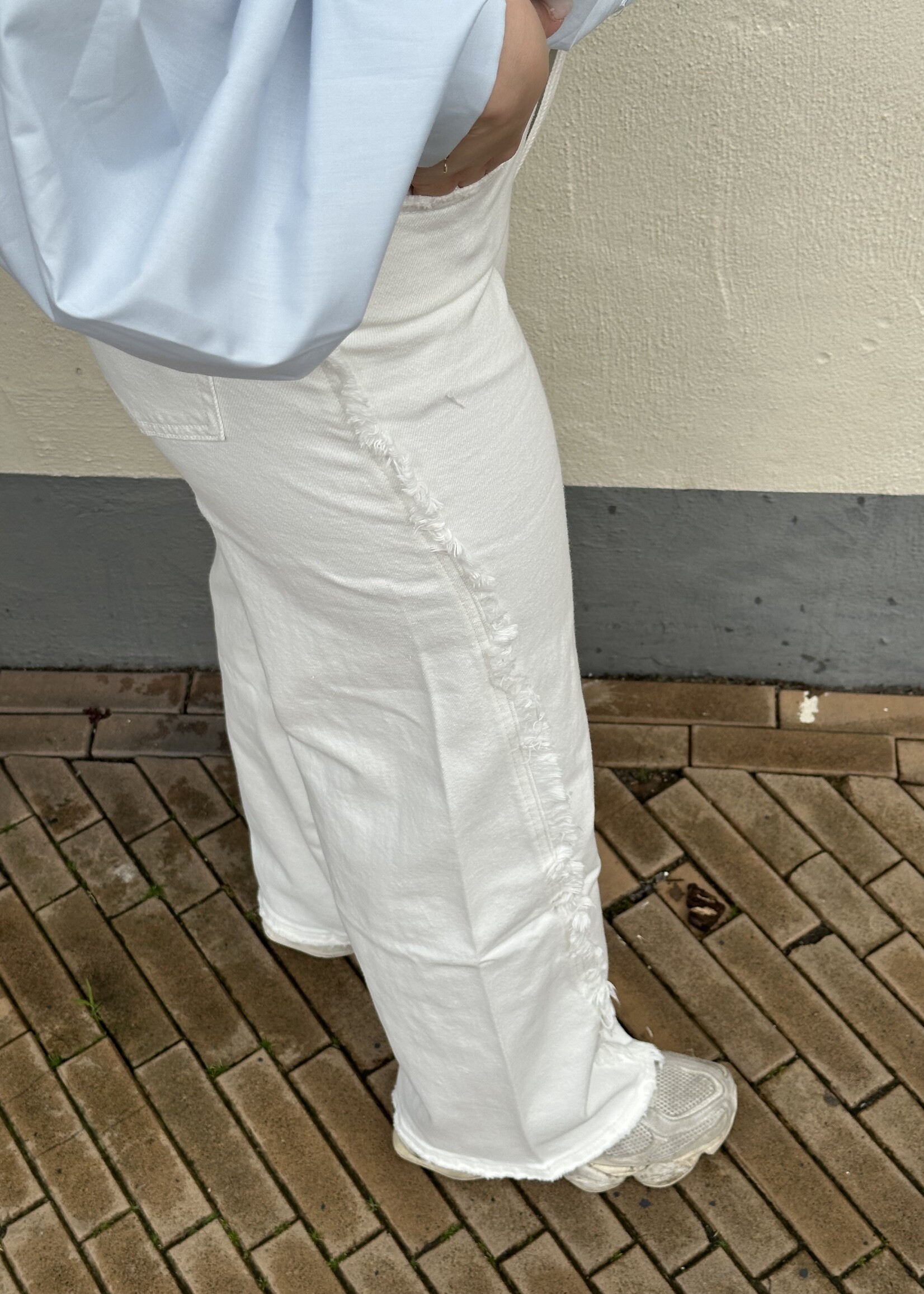 Queen Hearts Jeans Vieve - White