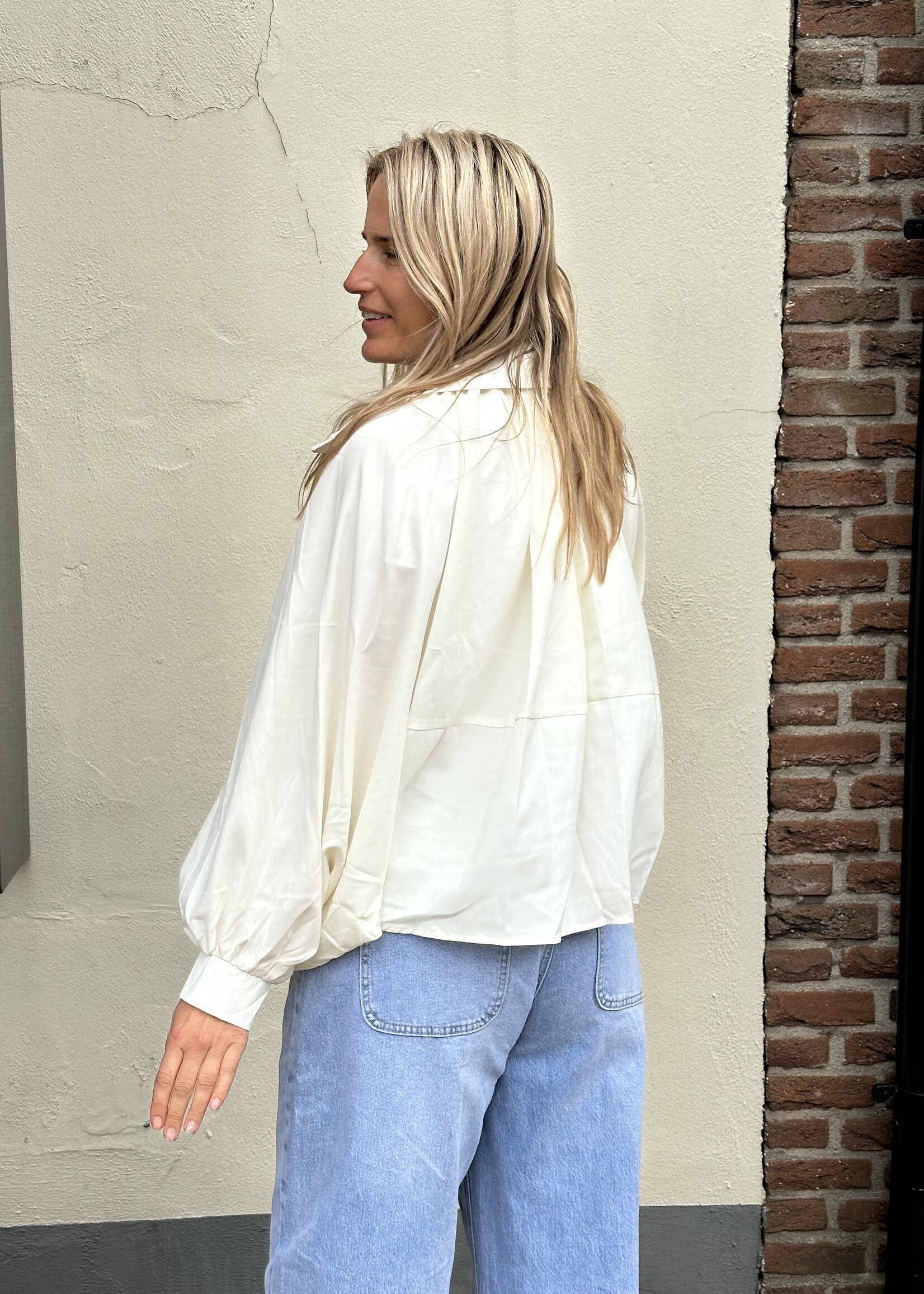 Balloon Jacket - wit