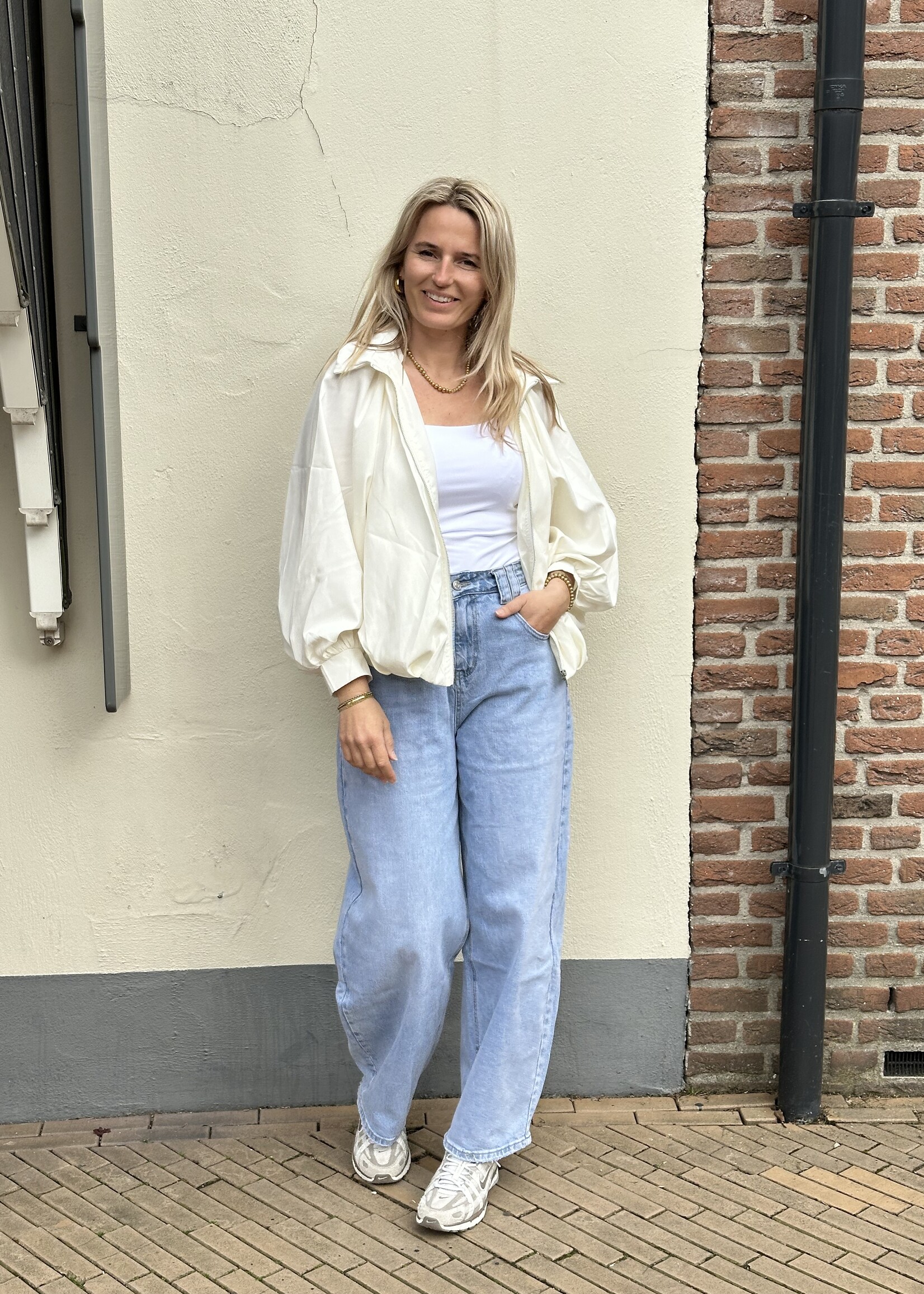 Balloon Jacket - wit