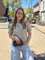 Shirt Stripes - brown & white