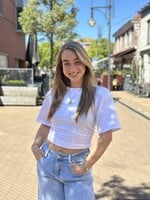 Shirt Cropped - White