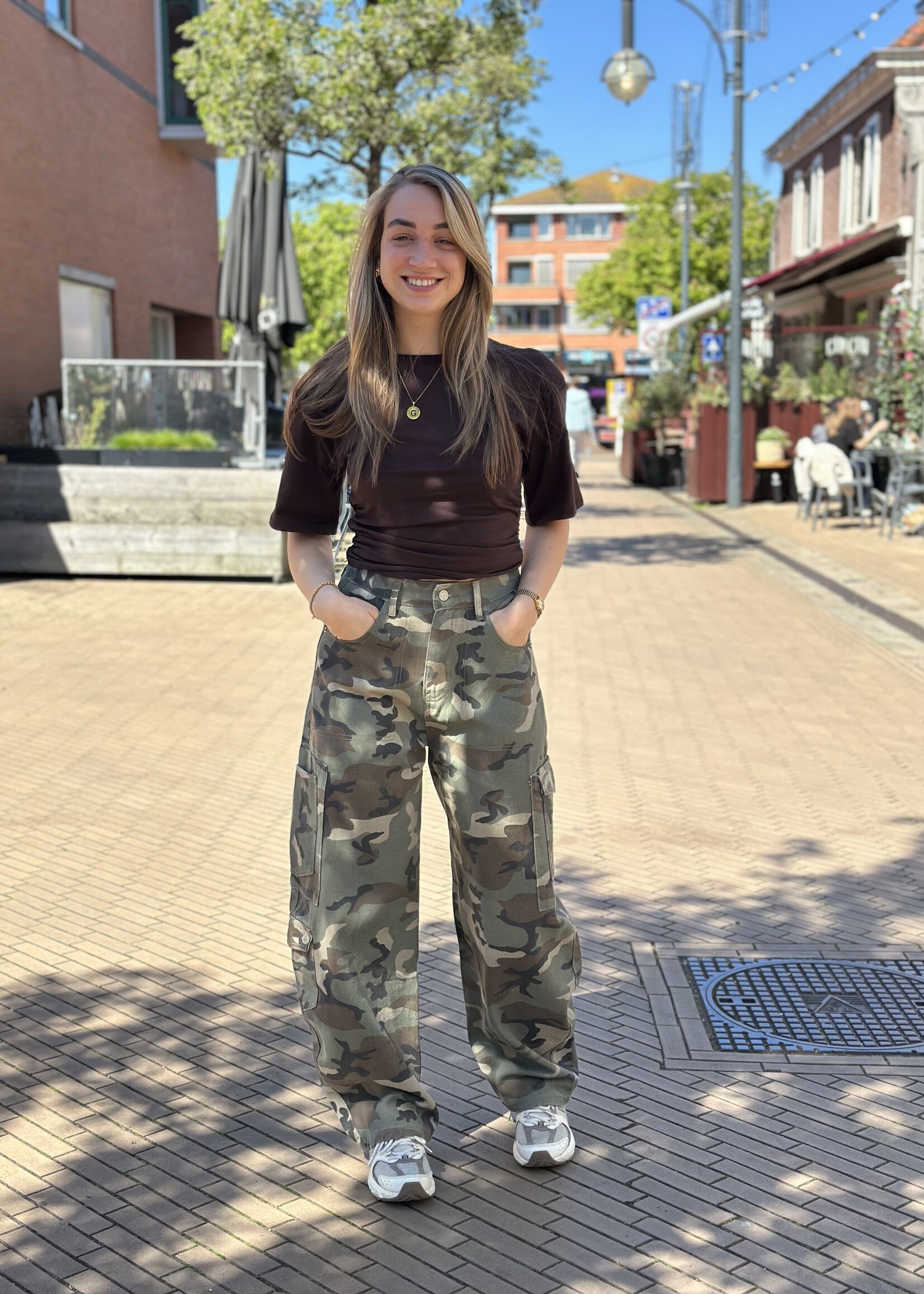 Balloon Jeans Camo