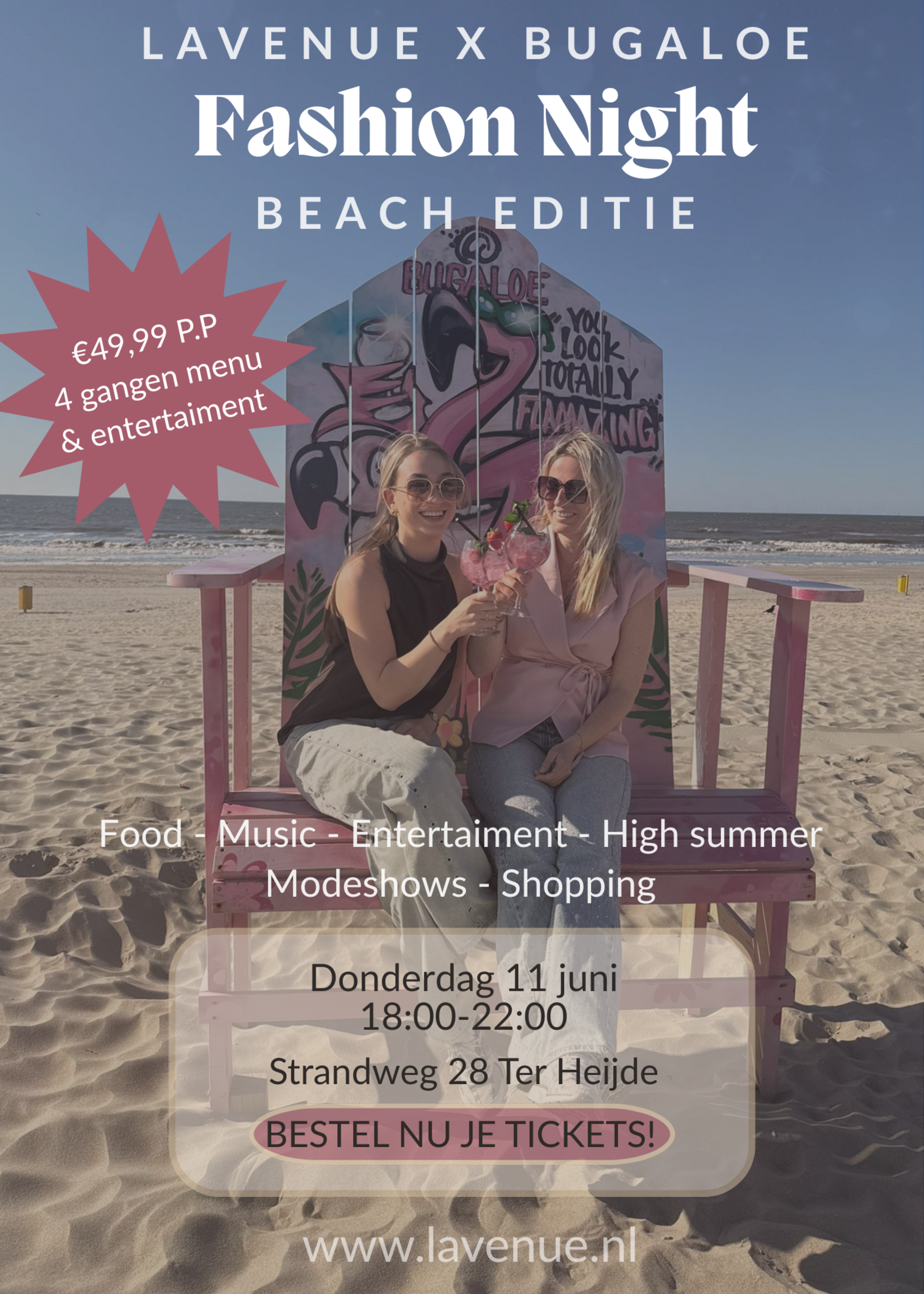 L'Avenue X Bugaloe - Fashion Night - Ticket