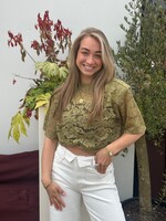Refined Refined Angie lace shirt