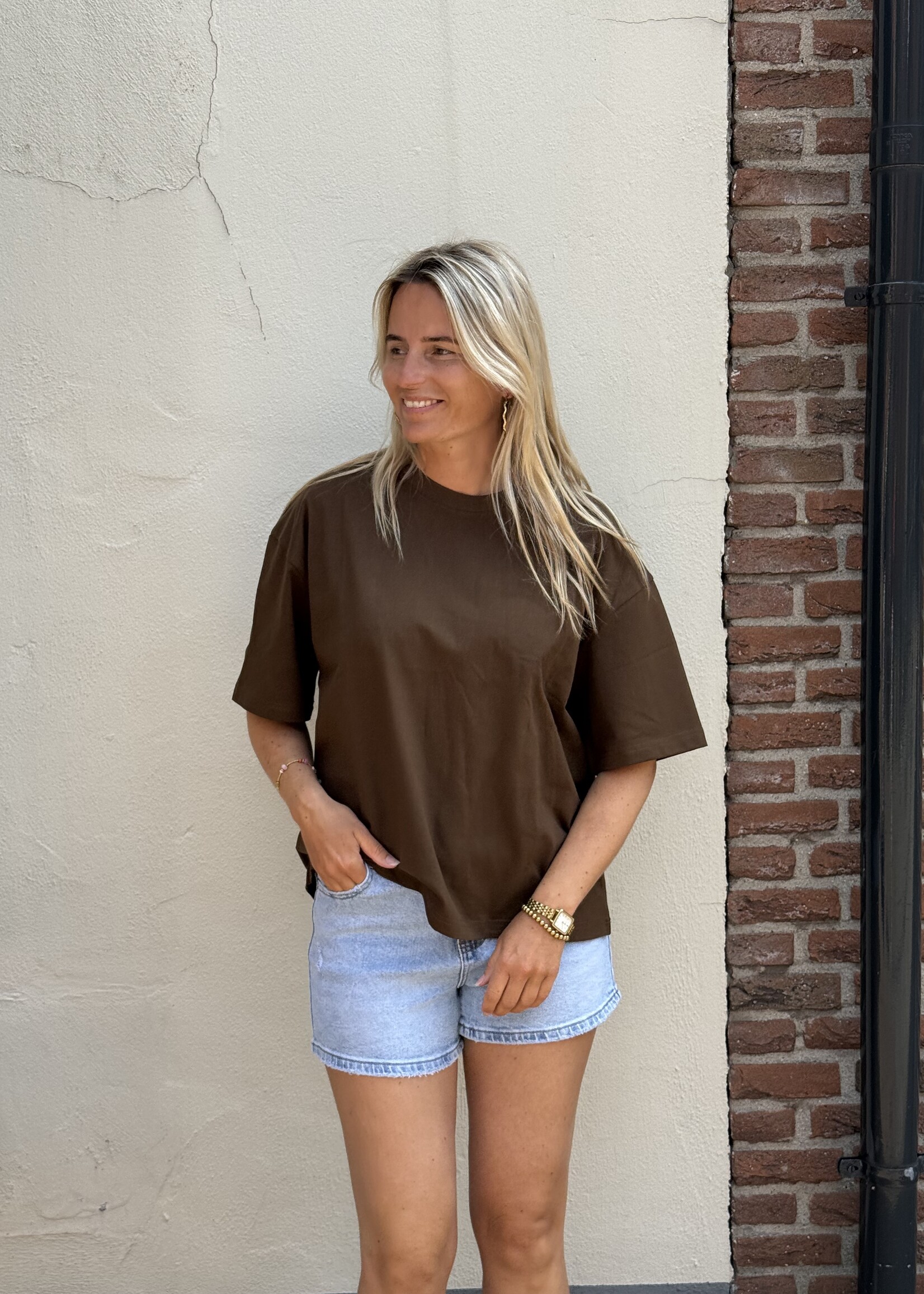 Shirt - bruin