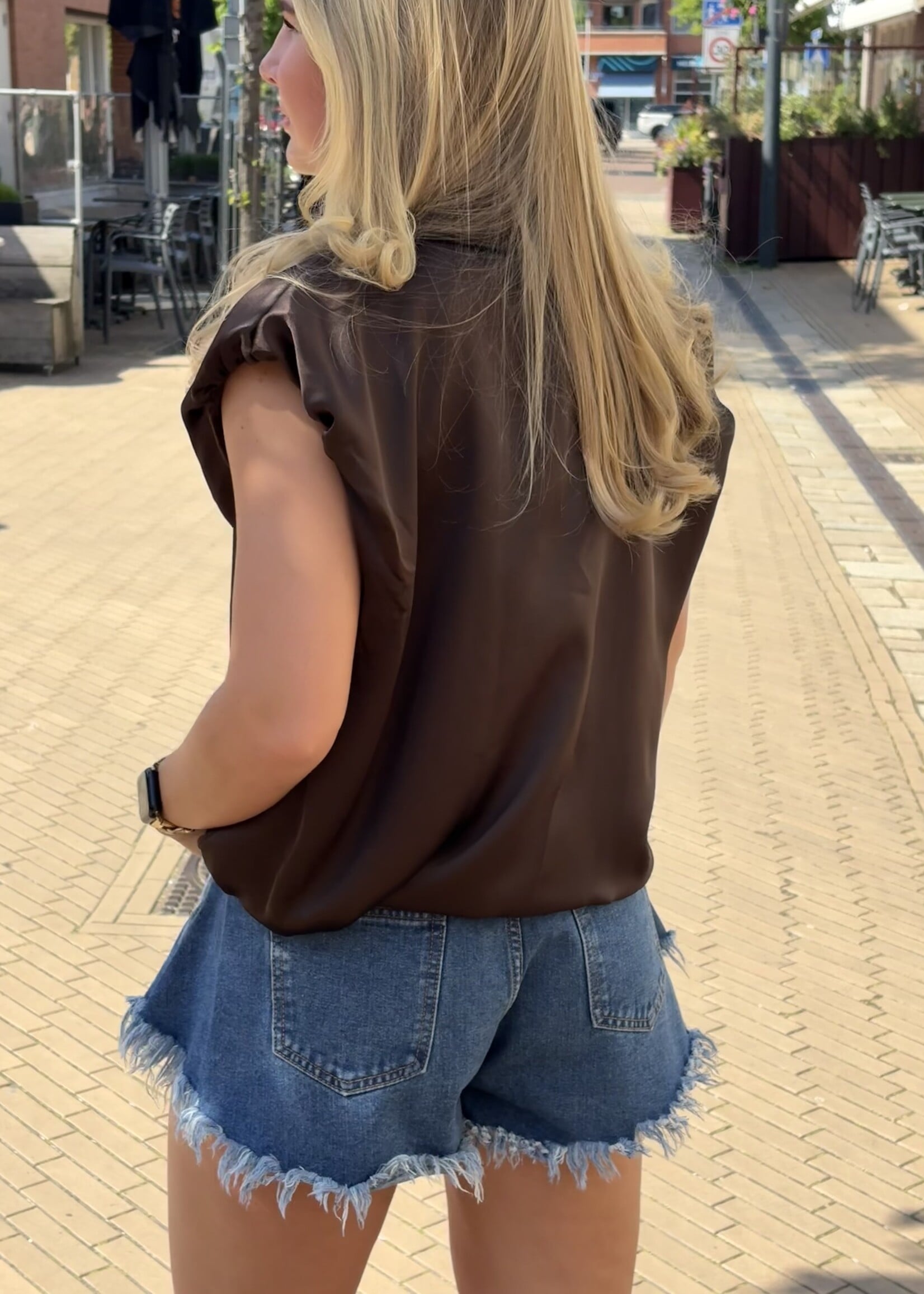 Short Lieke - Jeans blue