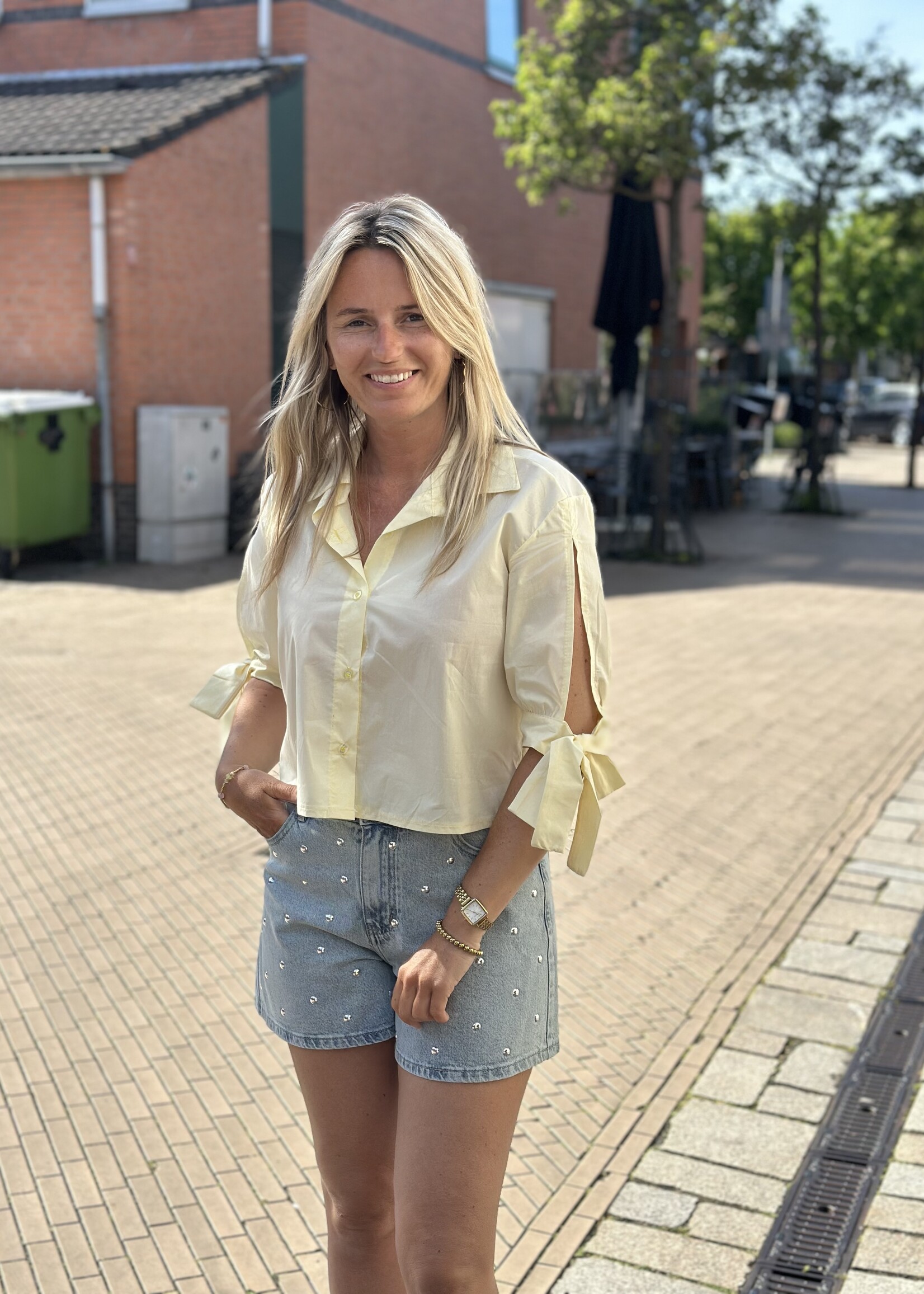 Blouse Emmie - geel