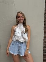 Ruffle top wit