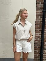 Ambika Gilet top - stripes -