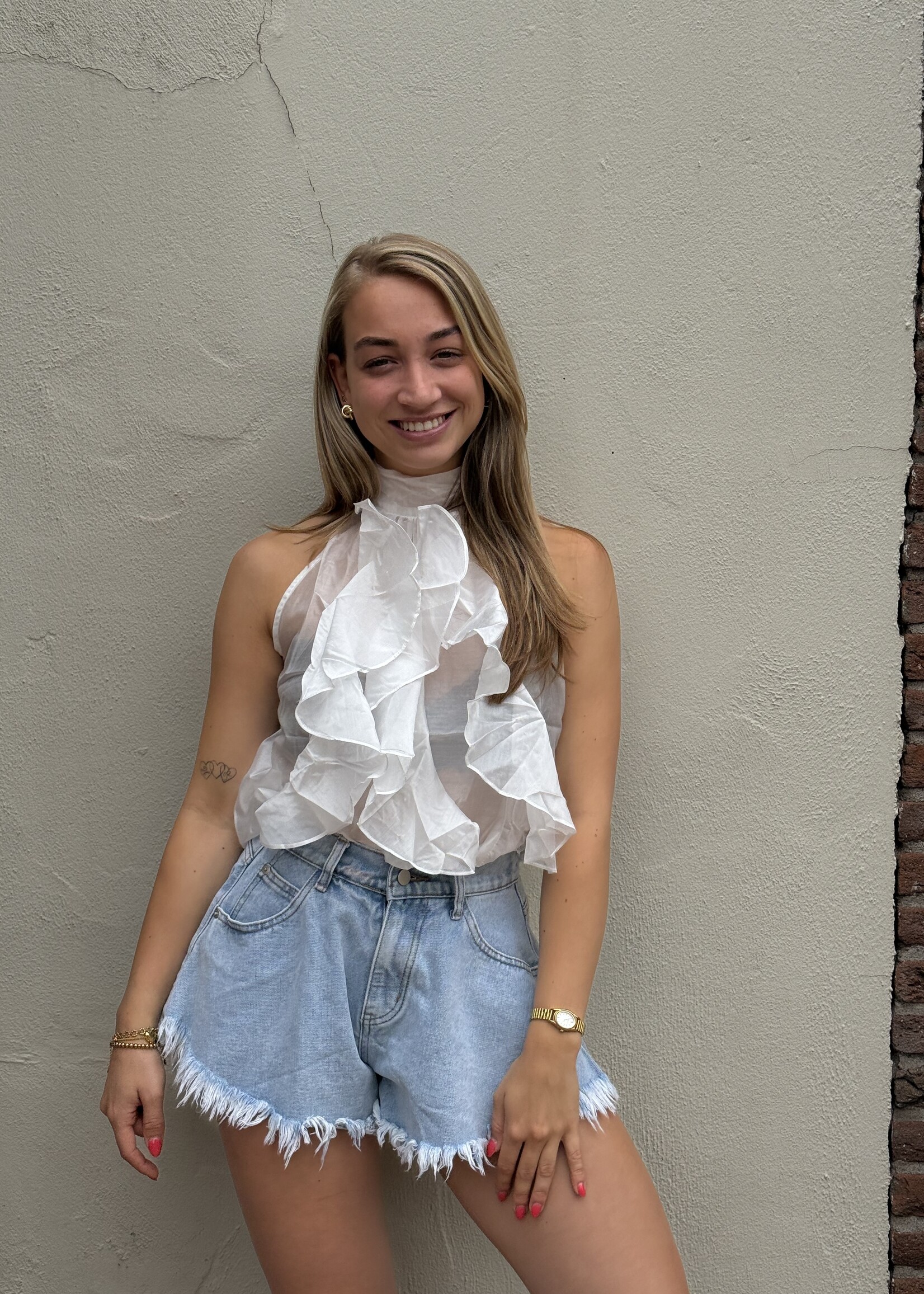 Short Lieke - light blue -