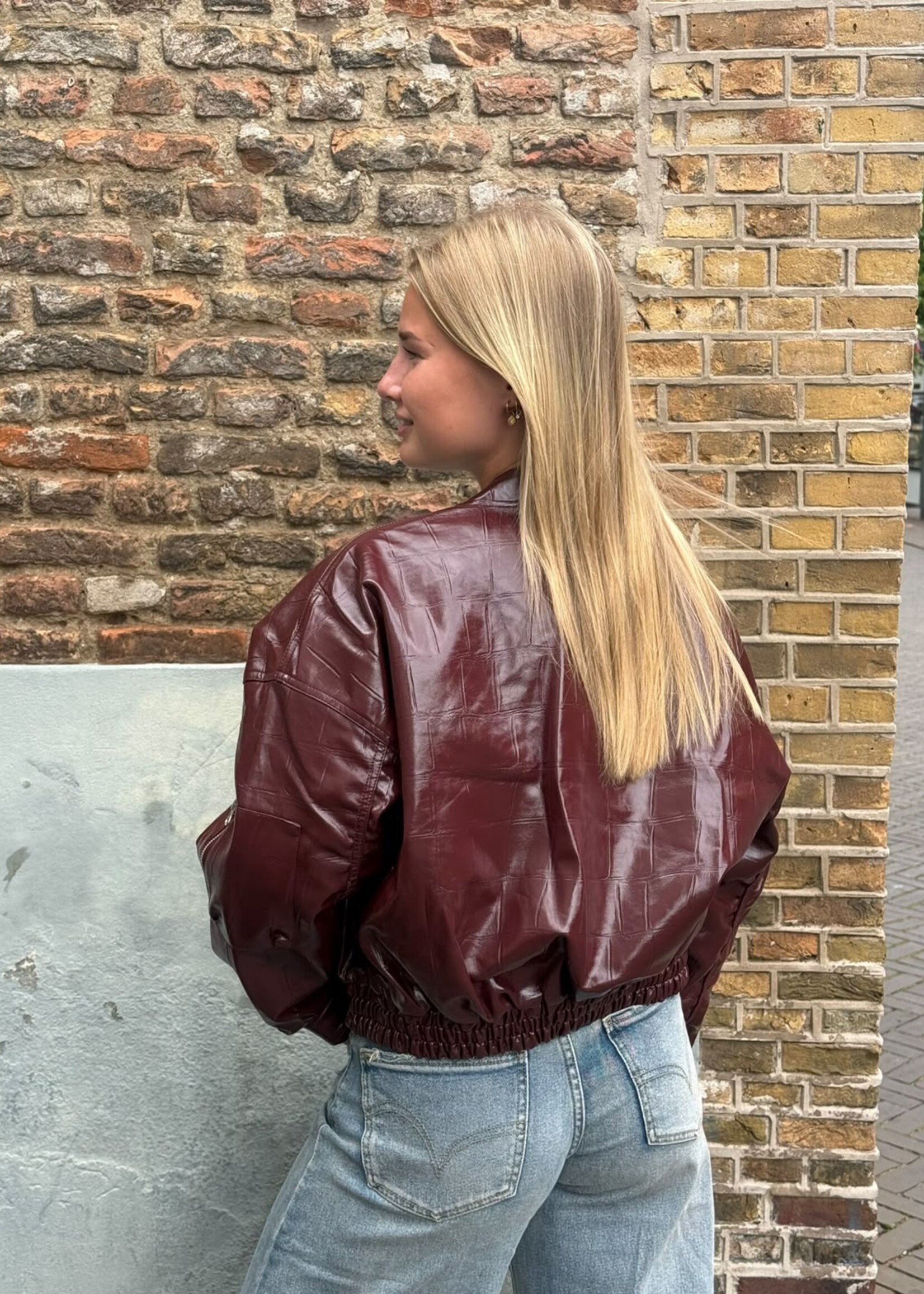 Studio Amaya Studio Amaya - Nox Jacket - Bordeaux