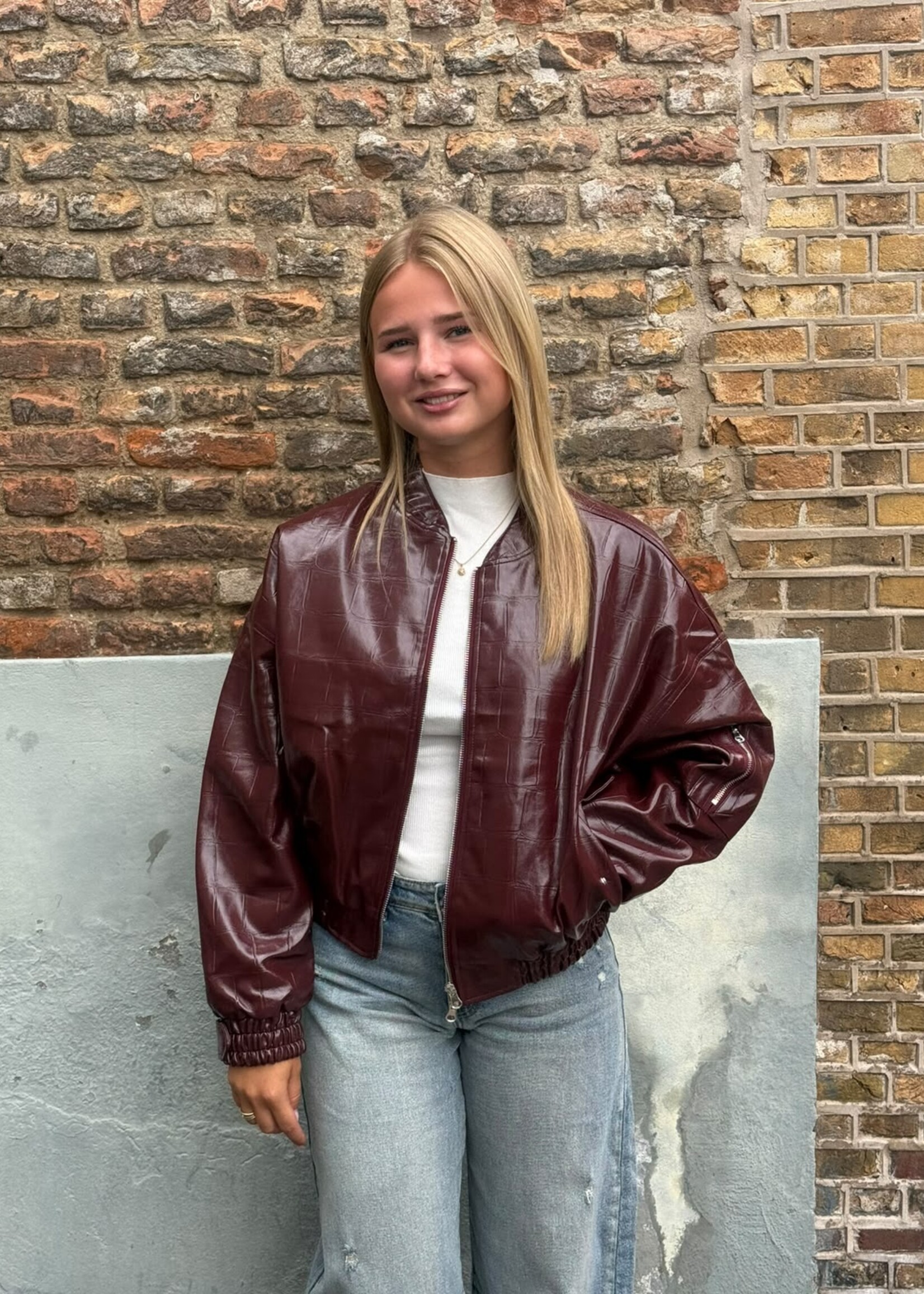 Studio Amaya Studio Amaya - Nox Jacket - Bordeaux