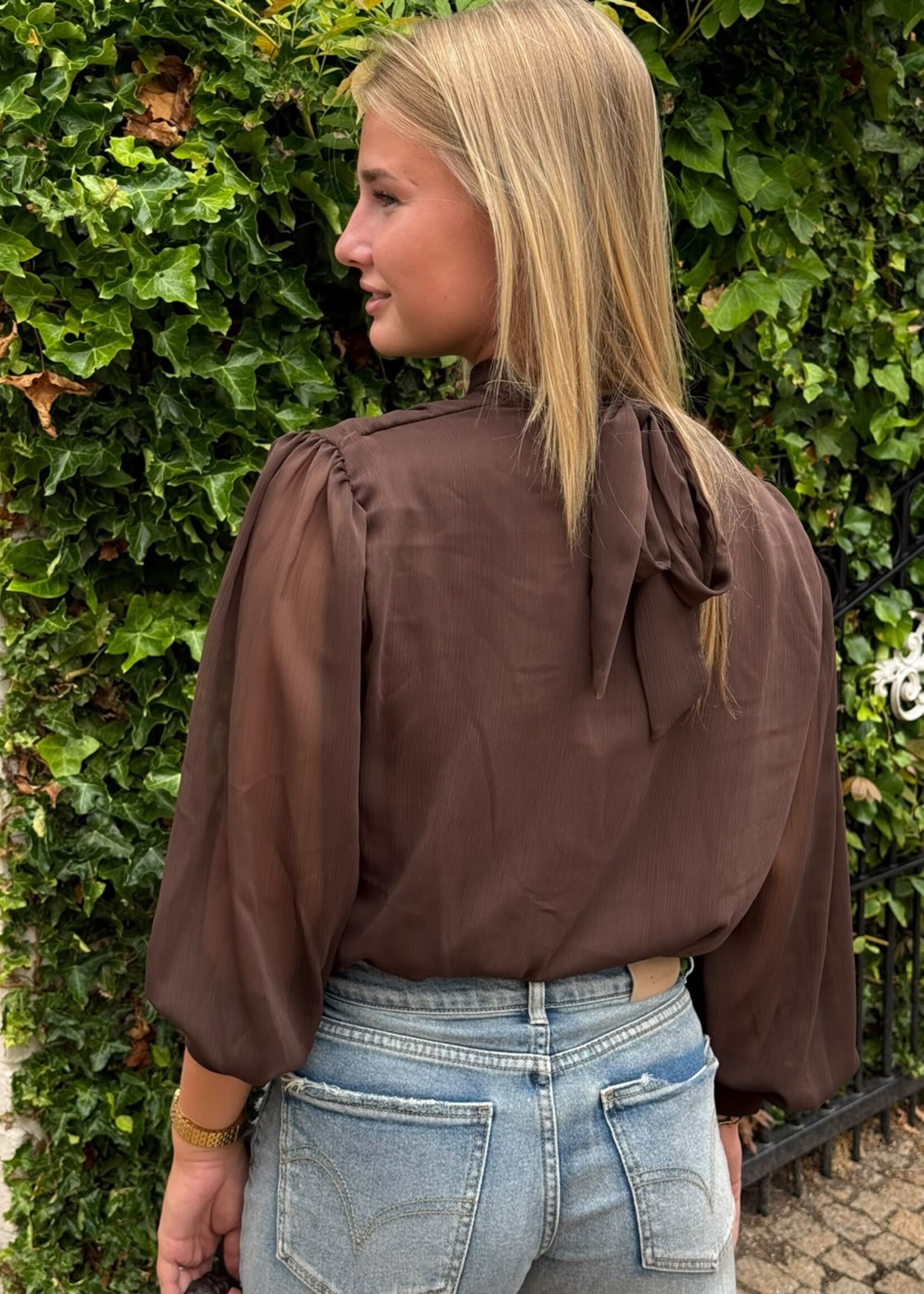 Blouse Mara - Bruin