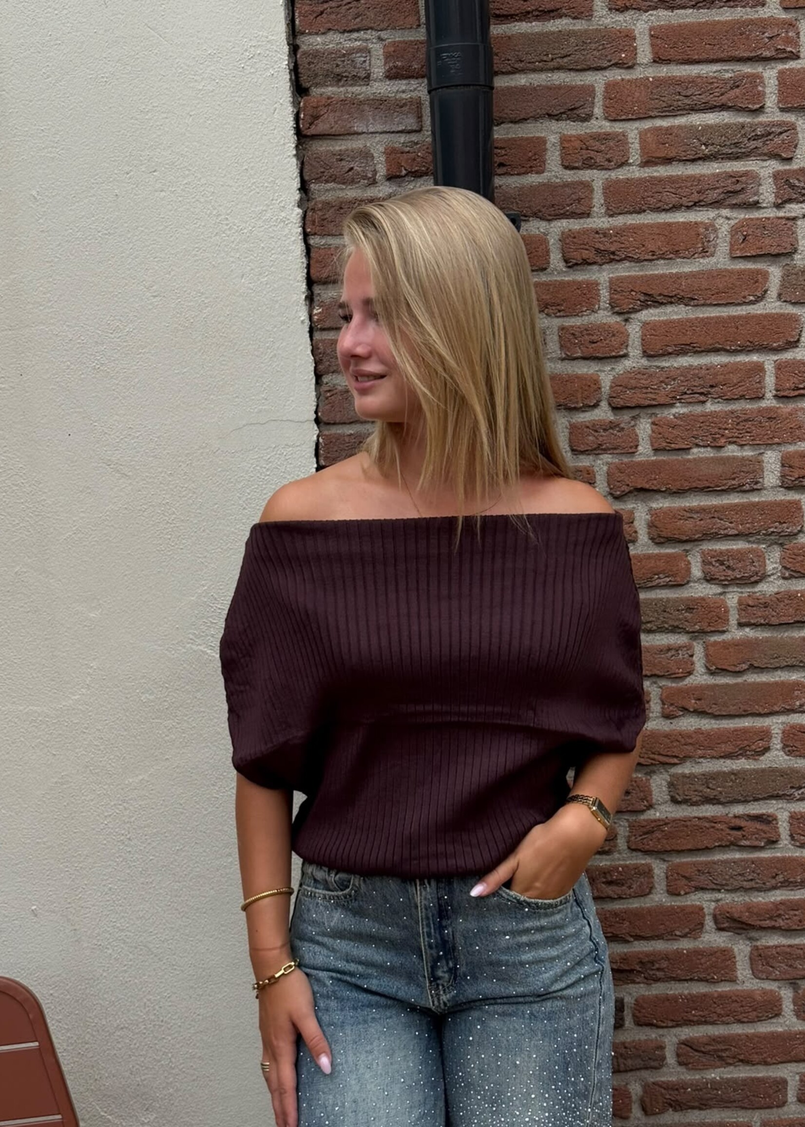 Top Isa - aubergine