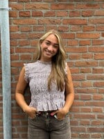 Blouse ruitjes-