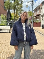 Jas Sam -donkerblauw