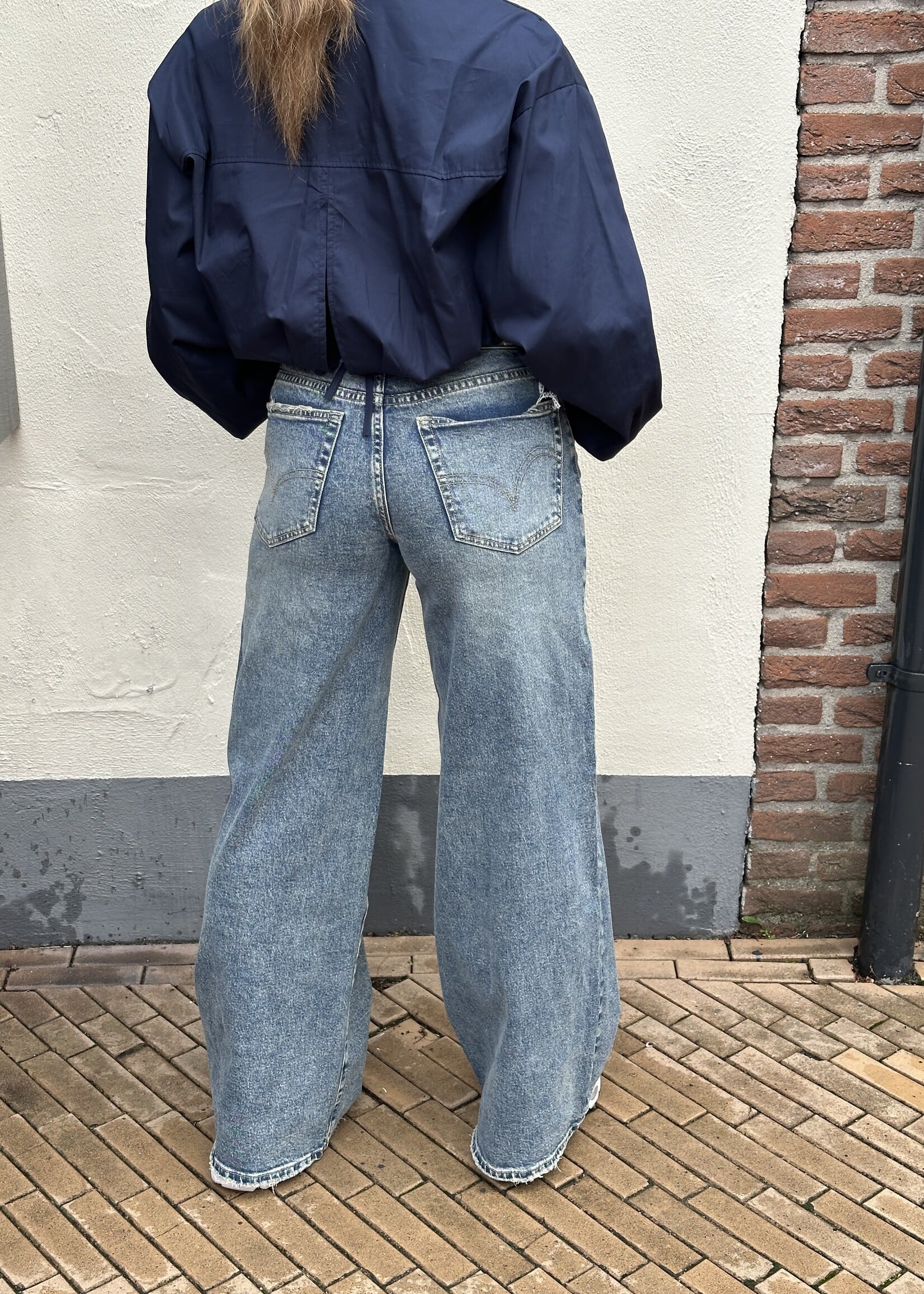 Queen Hearts Jeans straight - dark blue