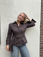 Ambika Blouse strik - bruin
