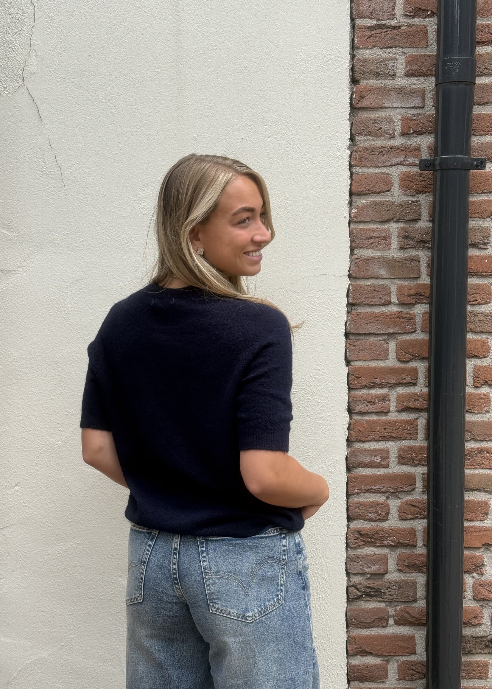 Ambika Top Emmy - donkerblauw
