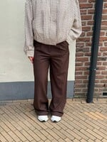 Ambika Pantalon Gris - Bruin -
