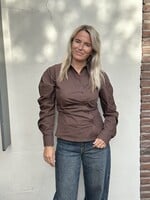 Blouse Pien - Bruin