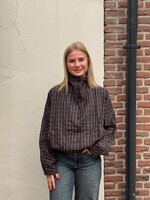 Blouse/jas ruit Bella