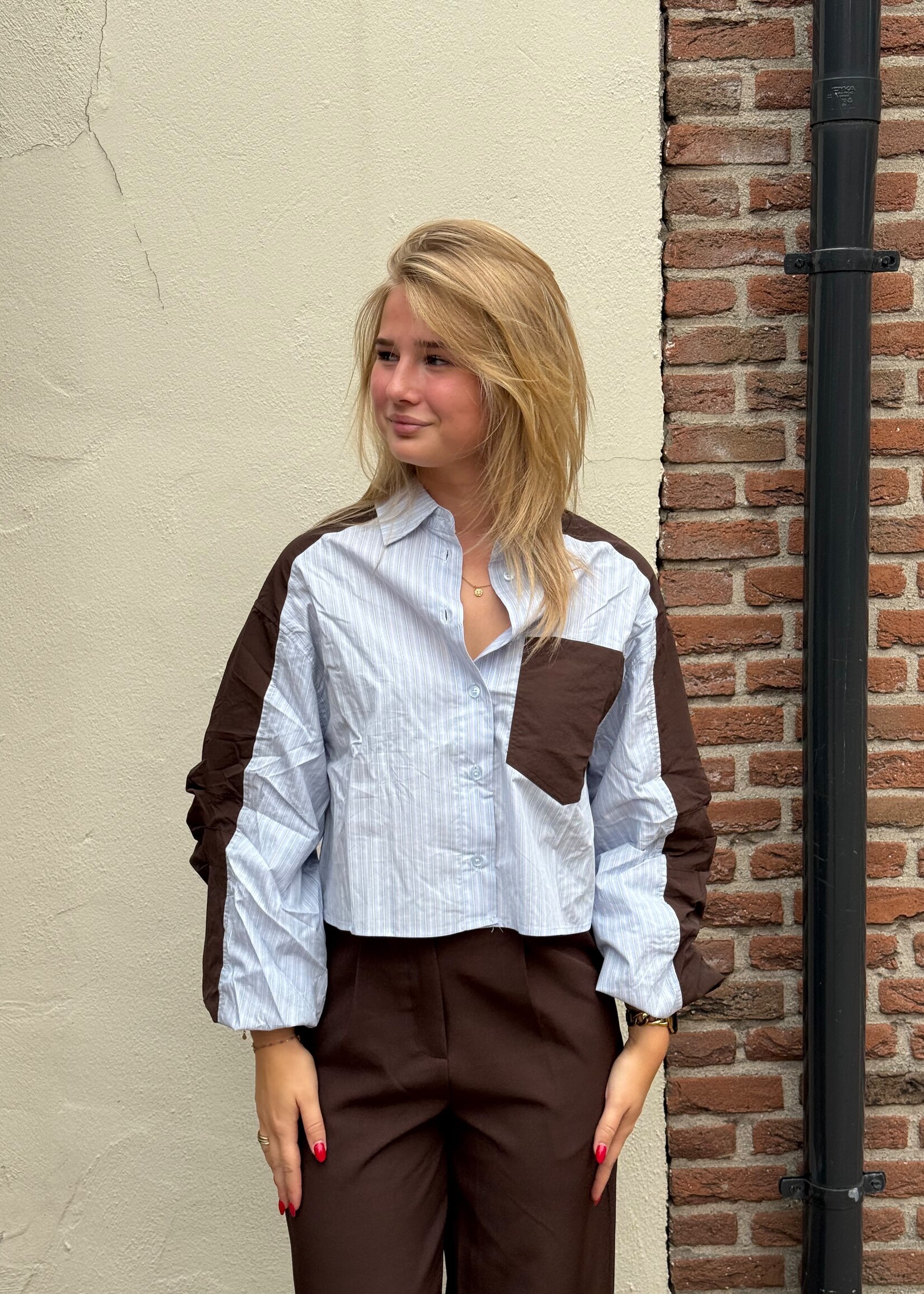Refined Refined Department - Noor Bomber Blouse