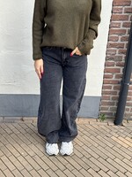 Queen Hearts Jeans Balloon Aniek - zwart