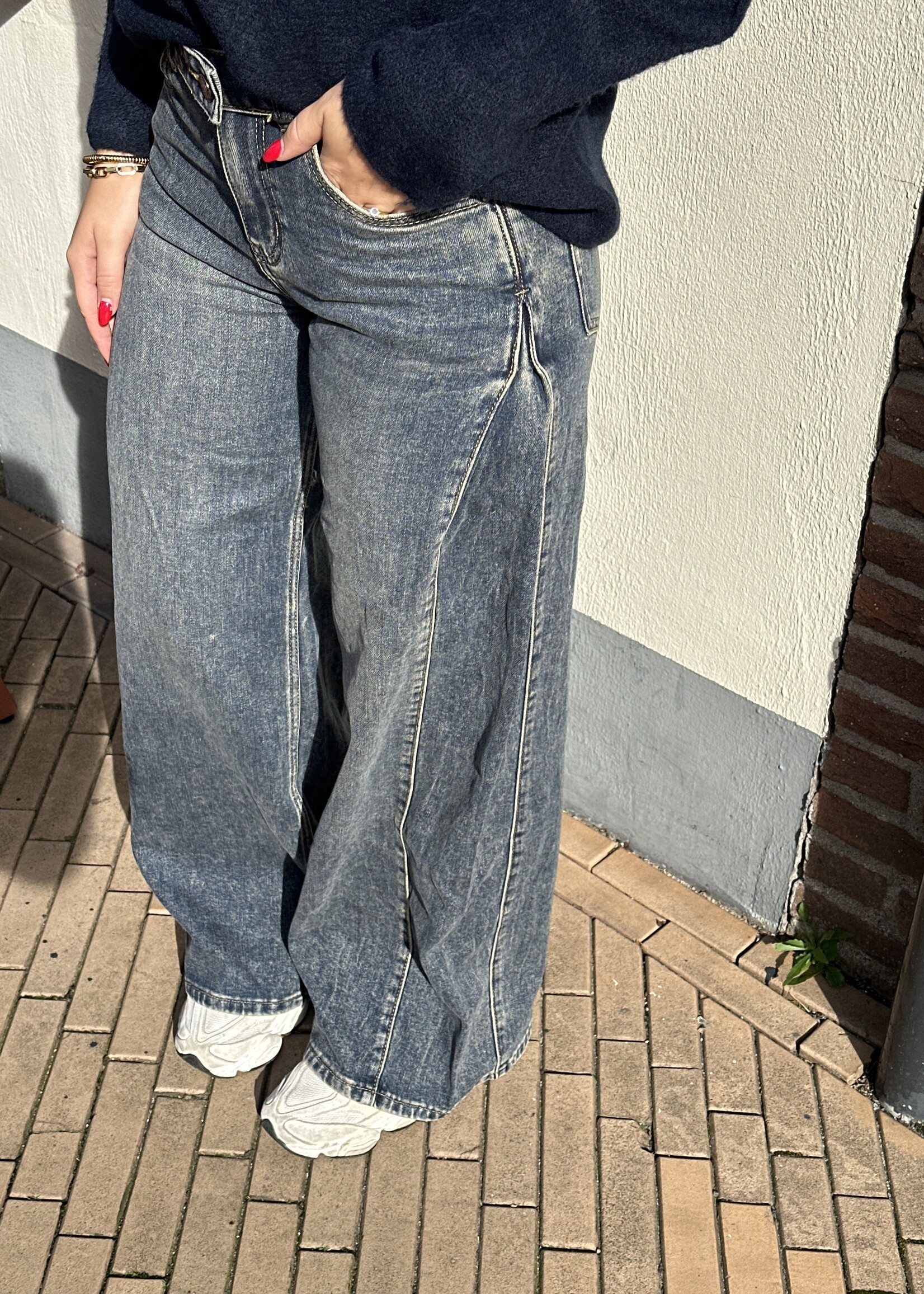 Jeans Jara - washed blue