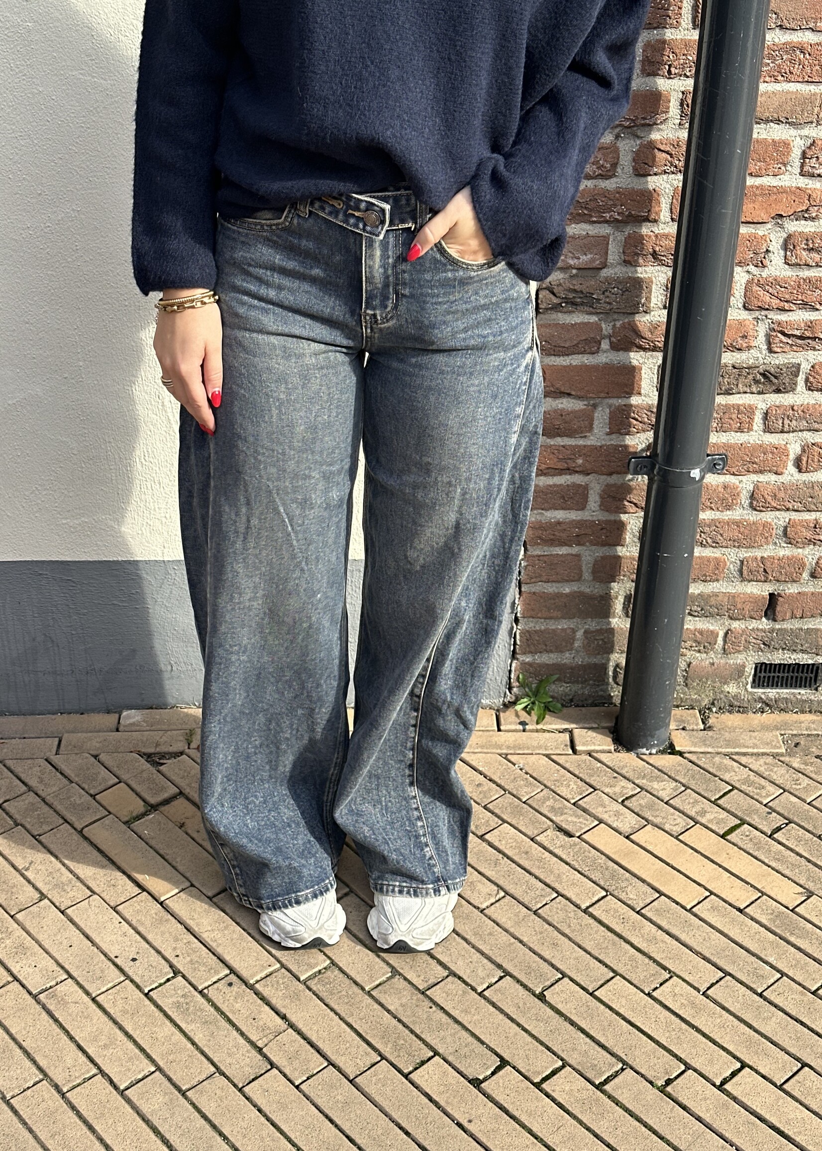 Jeans Jara - washed blue