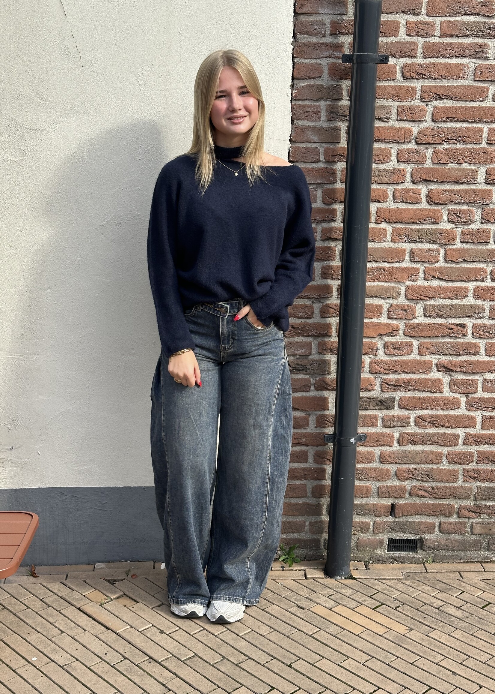 Jeans Jara - washed blue
