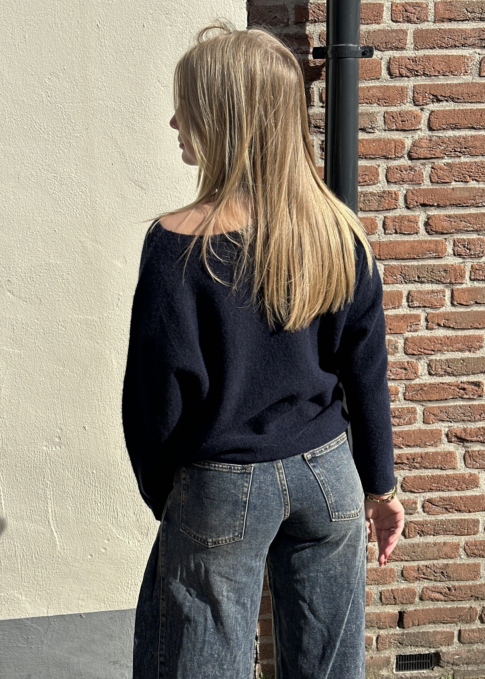 Trui Hailey - donkerblauw