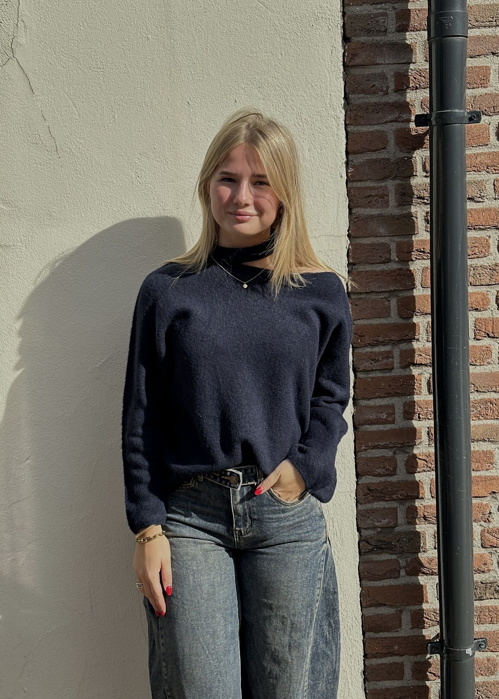 Trui Hailey - donkerblauw