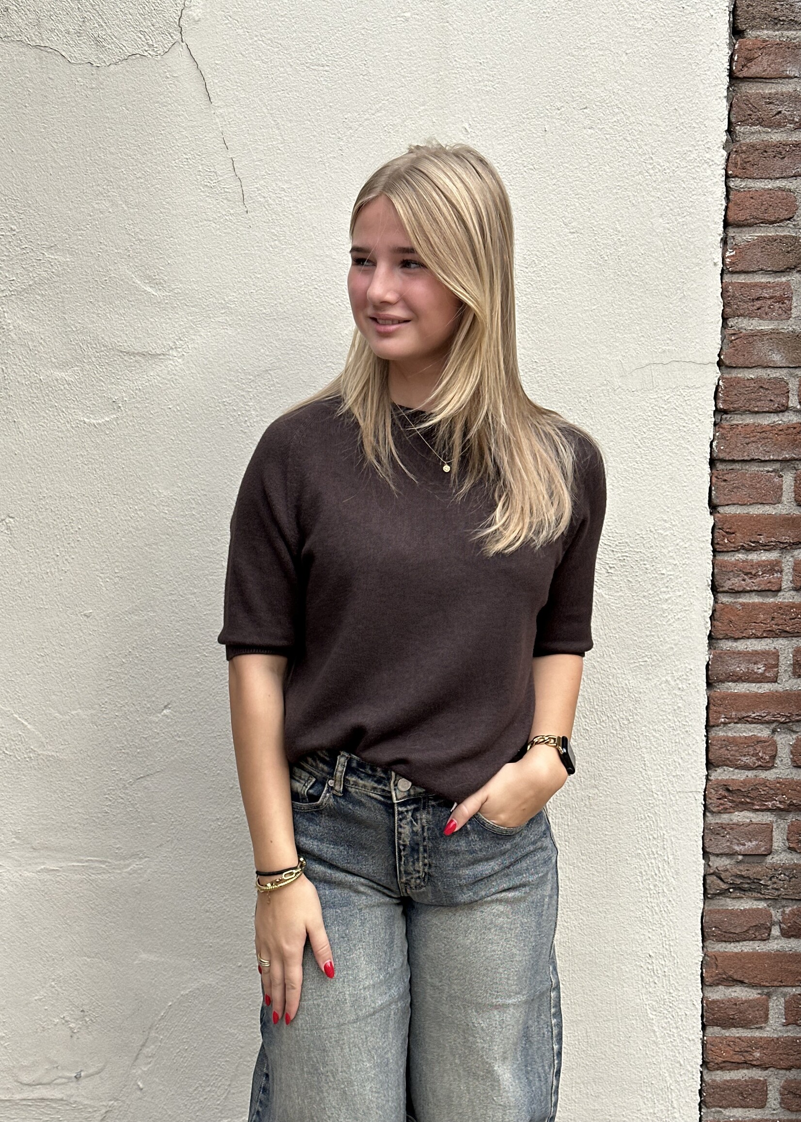 Top Esmee - bruin