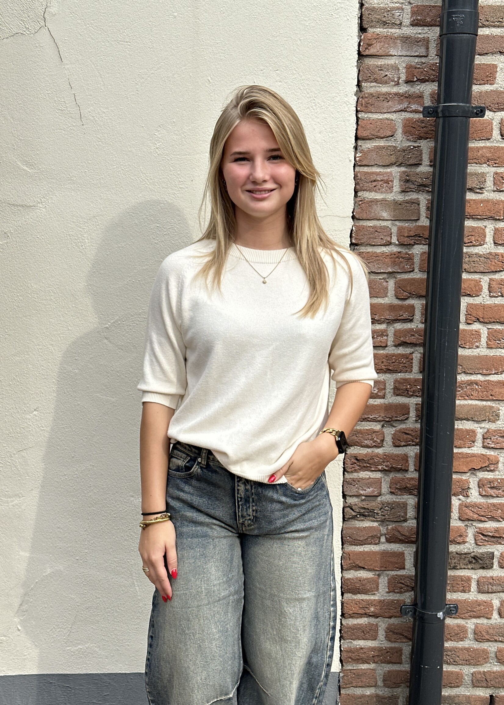 Top Esmee - wit