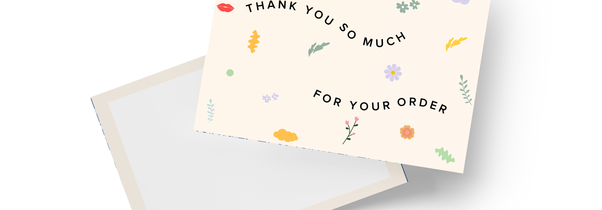 Thank You note floral