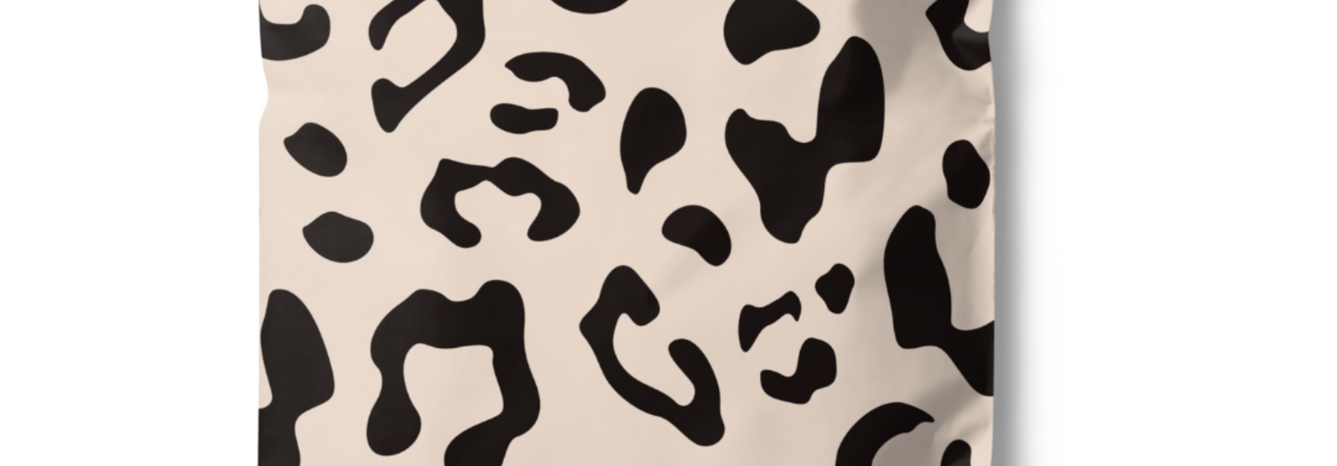 Verzendzak leopard print