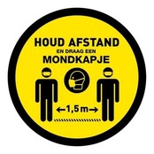 Vloersticker cirkel 04 eigen ontwerp