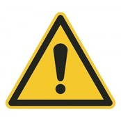 W001 Waarschuwing algemeen